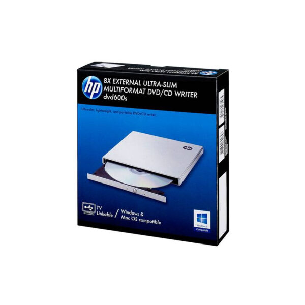HP DVD600S External DVD Drive دی وی دی رایتر اچ پی